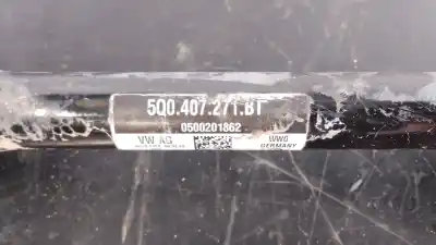 Автозапчасти б/у передняя левая трансмиссия за audi q2 (gab, gag) 35 tfsi ссылки oem iam 5q0407271bt p1-a6-49 