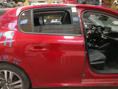 Автозапчастина б/у двері задні праві для peugeot 208 ii (ub_, up_, uw_, uj_) 1.2 puretech 100 посилання на oem iam 