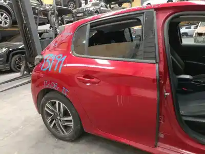 Автозапчастина б/у двері задні праві для peugeot 208 ii (ub_, up_, uw_, uj_) 1.2 puretech 100 посилання на oem iam   