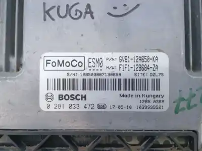 Автозапчасти б/у блок управления двигателем за ford kuga ii (dm2) 1.5 tdci ссылки oem iam gv6112a650ka e3-b3-24-4 0281033472