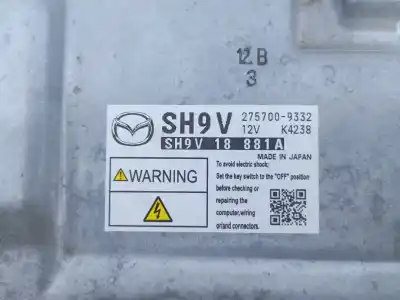 Second-hand car spare part ecu engine control for mazda cx-5 (kf) 2.2 d oem iam references 2757009332 e3-b5-23-4 sh9v18881a