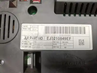 Pezzo di ricambio per auto di seconda mano pannello degli strumenti per land rover range rover evoque (l538) 2.2 d 4x4 riferimenti oem iam ej3210849ef e3-b3-13-4 