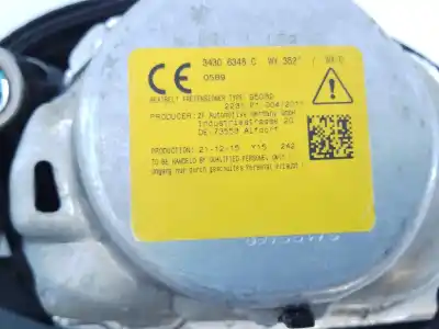 Peça sobressalente para automóvel em segunda mão cinto de segurança dianteiro direito por ford puma (j2k, cf7) 1.0 ecoboost mhev referências oem iam  e2-b3-4-2 