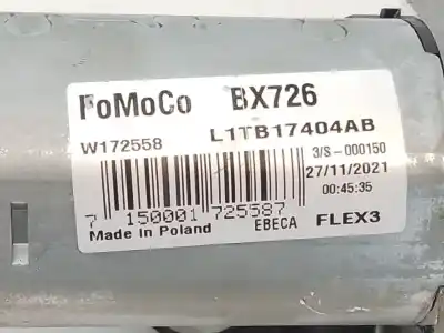 Second-hand car spare part rear windshield wiper motor for ford puma (j2k, cf7) 1.0 ecoboost mhev oem iam references l1tb17404ab e2-b3-4-2 