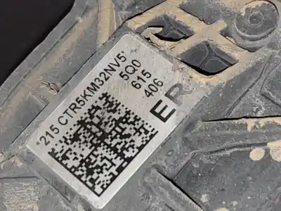 Автозапчастина б/у задній правий гальмівний супорт для audi q2 (gab, gag) 30 tfsi посилання на oem iam 5q0615406er  