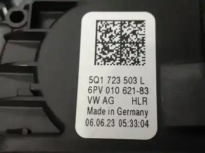 Second-hand car spare part accelerator pedal for seat ateca (kh7, khp) 1.5 tsi oem iam references 5q1723503l  6pv01062183