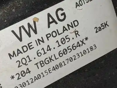 Автозапчасти б/у тормозной серво за volkswagen t-cross (c11) 1.0 tsi ссылки oem iam 2q2614105r