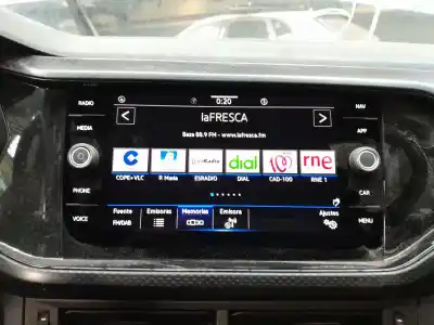 Pièce détachée automobile d'occasion système de navigation gps pour volkswagen t-cross (c11) 1.0 tsi références oem iam   