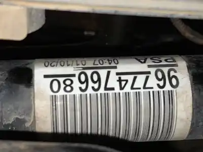 Автозапчасти б/у передняя правая трансмиссия за citroen c3 iii (sx) 1.2 puretech 82 ссылки oem iam 9677476680  