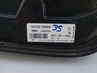 Автозапчасти б/у левый задний фонарь за peugeot 208 ii (ub_, up_, uw_, uj_) 1.2 puretech 100 ссылки oem iam 9823216880 e1-a4-39-1 