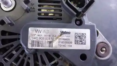 Автозапчастина б/у генератор для audi q2 (gab) design edition посилання на oem iam 04c903023m p3-a4-5-4 2715992a