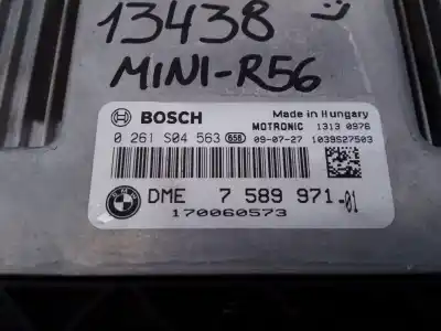Автозапчастина б/у ебу контролер двигуна для mini mini (r56) one посилання на oem iam 758997101 e3-a2-49-2 0261s04563