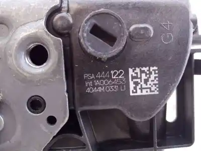 Автозапчастина б/у замок передніх дверей лівий для peugeot 208 ii (ub_, up_, uw_, uj_) 1.2 puretech 75 посилання на oem iam psa444122 e1-b4-51-1 