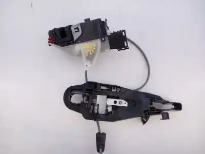 Автозапчастина б/у замок заднього правого дверя для peugeot 208 ii (ub_, up_, uw_, uj_) 1.2 puretech 75 посилання на oem iam psa444128