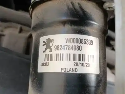 Автозапчасти б/у мотор переднего стеклоочистителя за peugeot 208 ii (ub_, up_, uw_, uj_) 1.2 puretech 100 ссылки oem iam 9824784980  