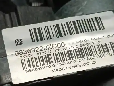 Автозапчастина б/у кільце піддушки безопасности для peugeot 208 ii (ub_, up_, uw_, uj_) 1.2 puretech 100 посилання на oem iam 98369220zd  