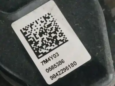 Автозапчасти б/у задний правый тормозной суппорт за peugeot 208 ii (ub_, up_, uw_, uj_) 1.2 puretech 100 ссылки oem iam 9842295180  