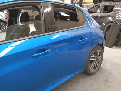 Автозапчастина б/у двері задні ліві для peugeot 208 ii (ub_, up_, uw_, uj_) 1.2 puretech 100 посилання на oem iam   