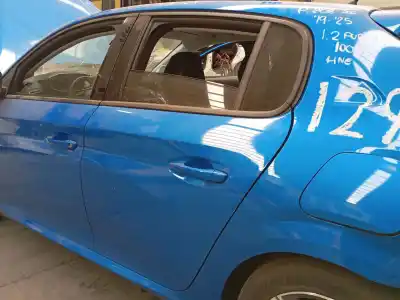 Автозапчастина б/у двері задні ліві для peugeot 208 ii (ub_, up_, uw_, uj_) 1.2 puretech 100 посилання на oem iam   