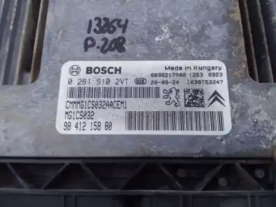 Автозапчасти б/у блок управления двигателем за peugeot 208 ii (ub_, up_, uw_, uj_) 1.2 puretech 100 ссылки oem iam 9841215880 e3-b2-25-3 0261s102vt