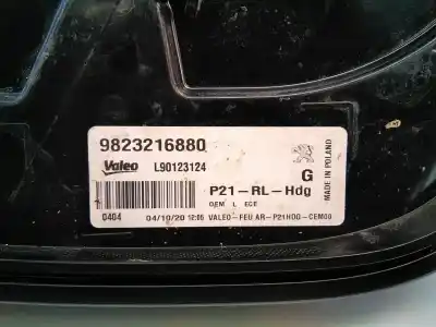 Автозапчастина б/у лівий ход ліхар для peugeot 208 ii (ub_, up_, uw_, uj_) 1.2 puretech 100 посилання на oem iam 9832216880 e1-a4-39-1 