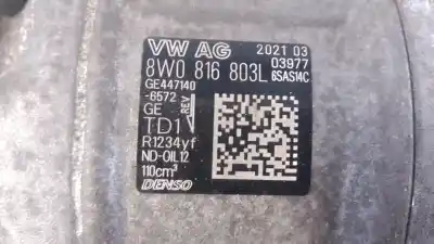 Автозапчастина б/у компресор кондиционера для audi a4 b9 (8w2, 8wc) 30 tdi mild hybrid посилання на oem iam 8w0816803l p3-a1-30-3 