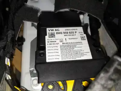 Автозапчастина б/у комплект подушки безпеки для audi a4 b9 (8w2, 8wc) 30 tdi mild hybrid посилання на oem iam 8w0969655p  0285015527