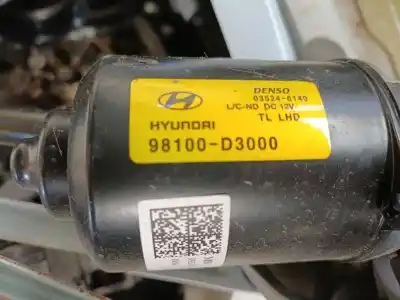 Peça sobressalente para automóvel em segunda mão motor do limpa para brisas por hyundai tucson (tl, tle) 1.6 crdi hybrid 48v referências oem iam 98100d3000
