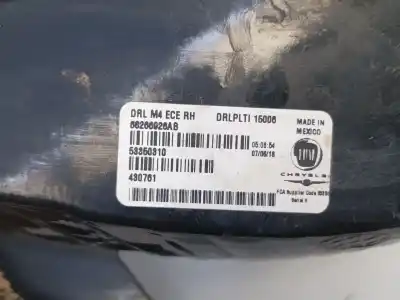 Peça sobressalente para automóvel em segunda mão farolim dianteiro direito por jeep-viasa compass (mp, m6, mv, m7) 1.4 multiair referências oem iam 53350310 e1-b5-51-1 68266926ab