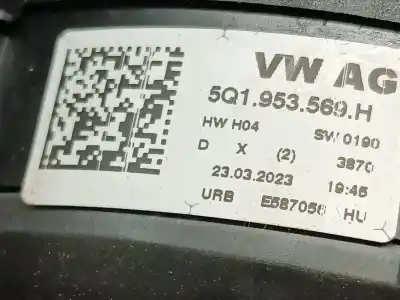 Автозапчасти б/у кольцо подушки безопасности за VOLKSWAGEN TIGUAN (AD1, AX1) 2.0 TDI ссылки OEM IAM 5Q1953569H  