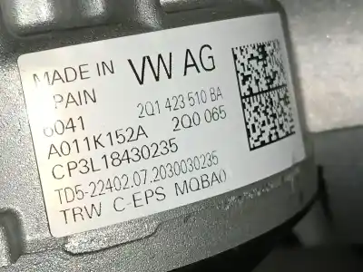 Second-hand car spare part steering column for volkswagen t-cross (c11) 1.0 tsi oem iam references 2q1423510ba  a011k152a