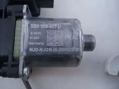 Second-hand car spare part rear left window regulator for volkswagen t-cross (c11) 1.0 tsi oem iam references 5q0959407d e1-b6-55-1 