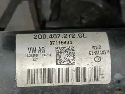 Second-hand car spare part FRONT RIGHT TRANSMISSION for VOLKSWAGEN T-CROSS (C11) 1.0 TSI OEM IAM references 2Q0407272CL  