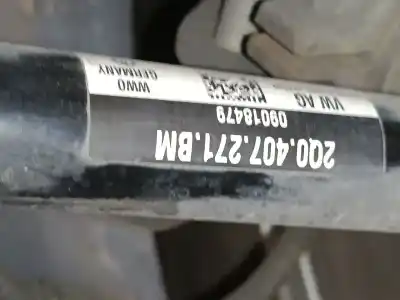 Автозапчасти б/у передняя левая трансмиссия за volkswagen t-cross (c11) 1.0 tsi ссылки oem iam 2q0407271bm  