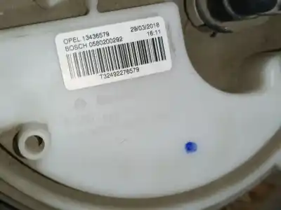 Second-hand car spare part fuel tank sender unit for opel corsa e (x15) 1.4 (08, 68) oem iam references 13436579  0580200292