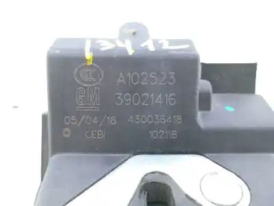 Second-hand car spare part trunk lock for opel corsa e (x15) 1.4 (08, 68) oem iam references 430036418 e2-b6-69-2 39021416