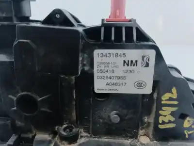 Peça sobressalente para automóvel em segunda mão fechadura da porta traseira direita por opel corsa e (x15) 1.4 (08, 68) referências oem iam 0504181230c e2-b6-65-2 