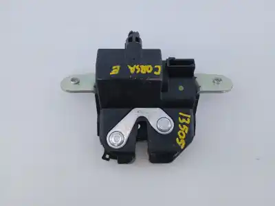 Second-hand car spare part trunk lock for opel corsa e (x15) 1.3 cdti (08, 68) oem iam references a102523 e2-b6-54-1 39021416