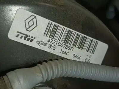 Peça sobressalente para automóvel em segunda mão SERVO FREIO por RENAULT CLIO IV Limited Referências OEM IAM 472104788R  