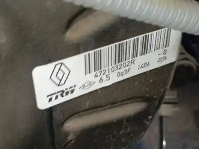 Peça sobressalente para automóvel em segunda mão SERVO FREIO por RENAULT CLIO IV (BH_) 1.5 DCI 90 Referências OEM IAM 472103202R  