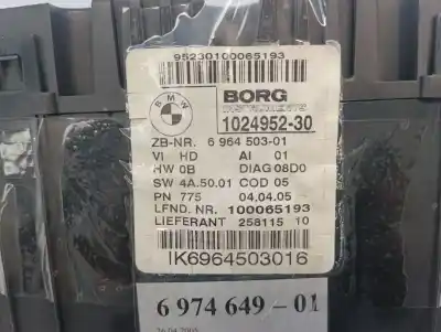 Peça sobressalente para automóvel em segunda mão quadrante por bmw 1 (e87) 118 d referências oem iam 696450301 e3-a2-29-3 697464901