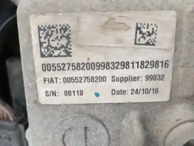 Автозапчастина б/у задній диференціал для jeep renegade suv (bu, b1, bv) 1.4 4x4 посилання на oem iam 00552758200  99832