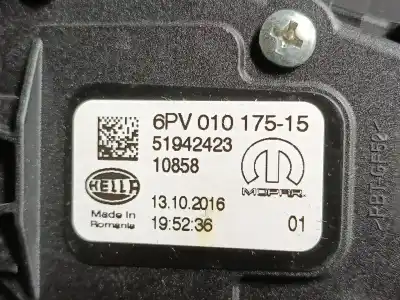 Автозапчастина б/у педаль акселератора для jeep renegade suv (bu, b1, bv) 1.4 4x4 посилання на oem iam 51942423  6pv01017515