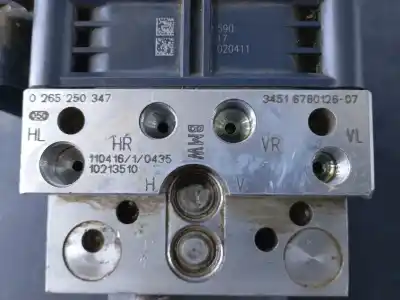 Second-hand car spare part abs for bmw x6 (e71, e72) xdrive 40 d oem iam references 3451678012607 p3-b8-30-3 0265250347