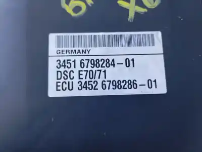 Second-hand car spare part abs for bmw x6 (e71, e72) xdrive 40 d oem iam references 3451678012607 p3-b8-30-3 0265250347