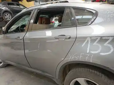 Peça sobressalente para automóvel em segunda mão porta do automóvel traseira esquerda por bmw x6 (e71, e72) xdrive 40 d referências oem iam   