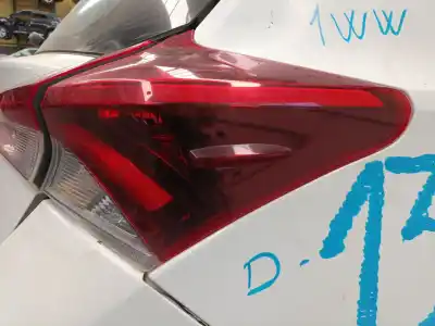Peça sobressalente para automóvel em segunda mão farolim traseiro direito por toyota auris (_e18_) 1.6 d4-d (wwe185_) referências oem iam 