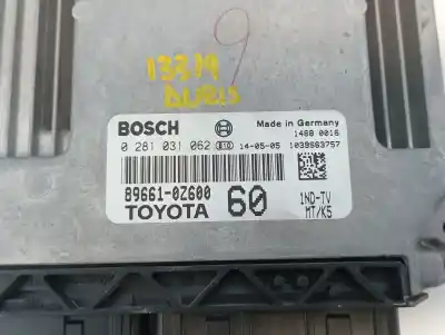 Second-hand car spare part ecu engine control for toyota auris (_e18_) 1.4 d-4d (nde180_) oem iam references 896610z600 e3-b2-18-4 0281031062