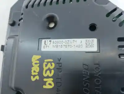Peça sobressalente para automóvel em segunda mão quadrante por toyota auris (_e18_) 1.4 d-4d (nde180_) referências oem iam 838000zu71 e3-b2-13-4 mb1575701420