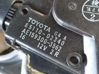 Peça sobressalente para automóvel em segunda mão motor do limpa para brisas por toyota auris (_e18_) 1.4 d-4d (nde180_) referências oem iam 8511002340